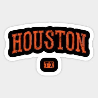 Houston Texas (variant) Sticker